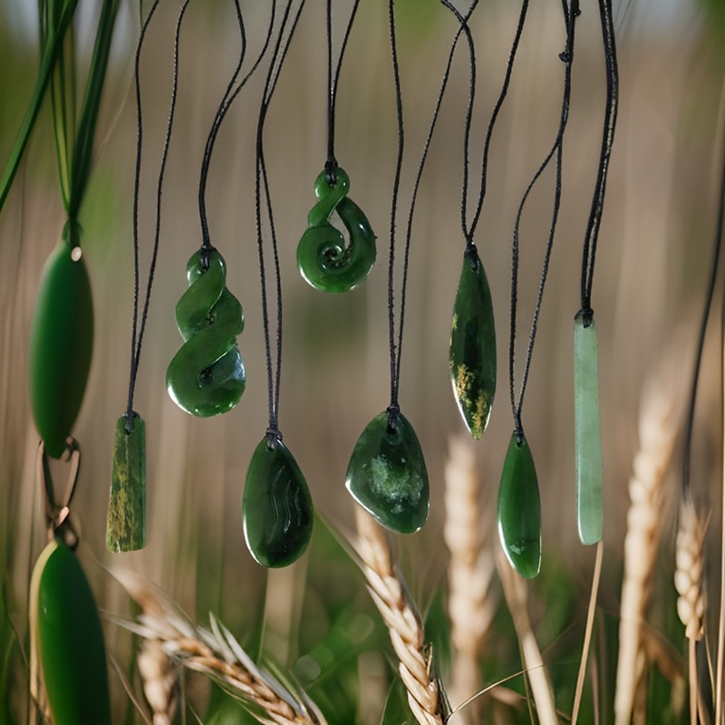 Handcrafted in New Zealand Greenstone.