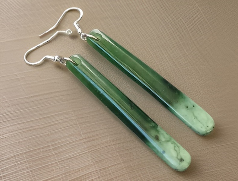 Pounamu carving hand made in New Zealand